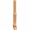 Ekena Millwork Saratoga Timber Gable Bracket, Western Red Cedar, 60"W x 38"H x 3 1/2"D x 3 1/2"F, 15/12 Pitch GBW060X38X0404SAR00SWR - alternate 3